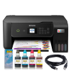Epson Printer bundle: Epson EcoTank ET-2820 Printer & 104 ink tank 4-pack & USB cable  831887