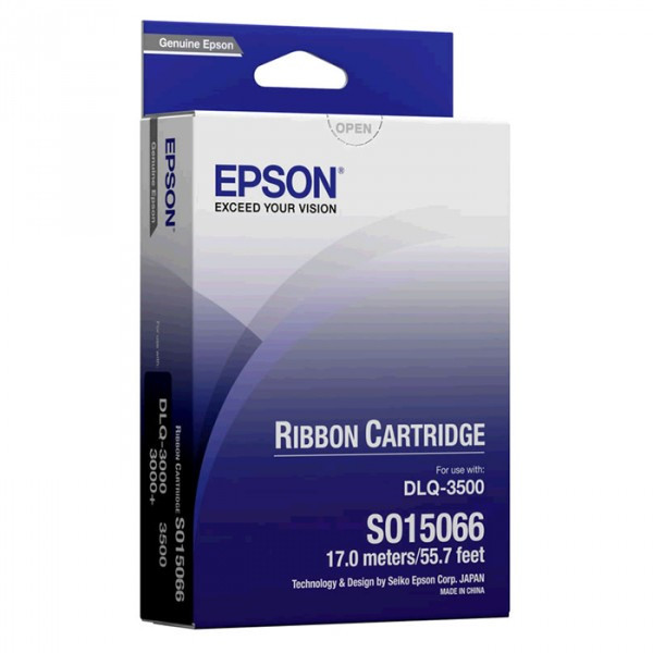 Epson S015066 black ribbon (original Epson) C13S015066 080050 - 1