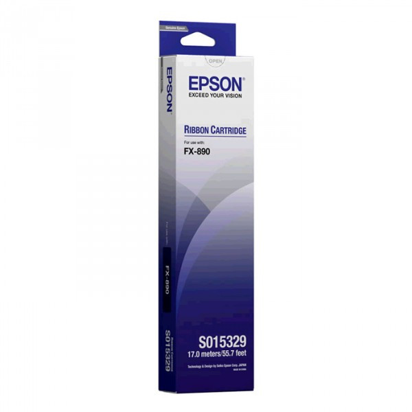Epson S015329 black ribbon (original Epson) C13S015329 080100 - 1