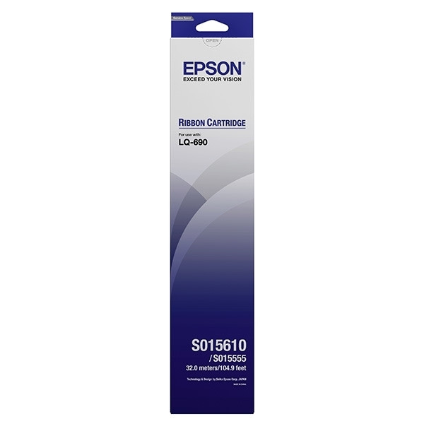 Epson S015610 black ink ribbon (original Epson) 083150 - 1