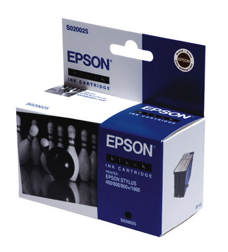 Epson S020025 black ink cartridge (original Epson) C13S02002540 020030 - 1