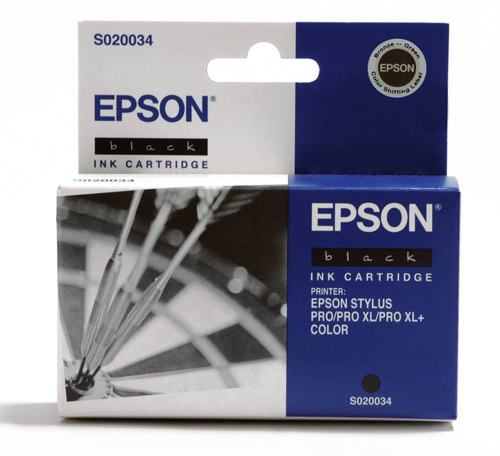 Epson S020034 black ink cartridge (original Epson) C13S02003440 020050 - 1