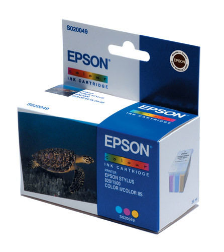 Epson S020049 colour ink cartridge (original Epson) C13S02004940 020110 - 1