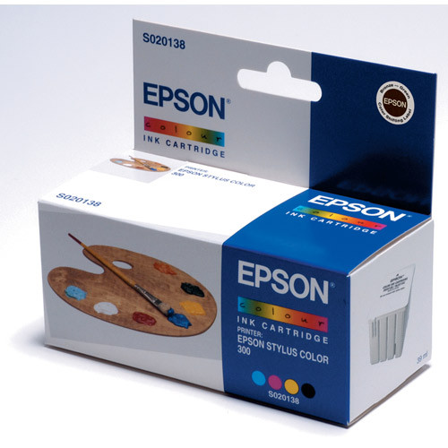 Epson S020138 black/colour ink cartridge (original Epson) C13S02013840 020270 - 1