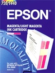 Epson S020143 magenta/light magenta ink cartridge (original Epson) 020405 - 1