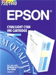 Epson S020147 cyan/light cyan ink cartridge (original Epson) 020407 - 1