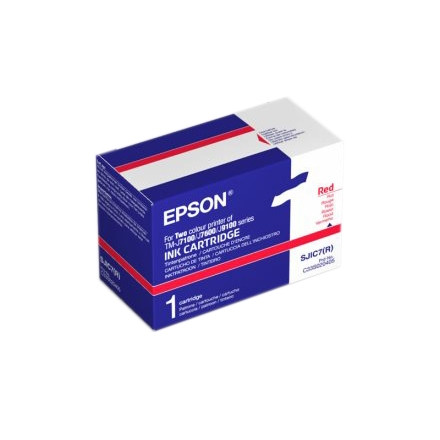 Epson S020405 (SJIC7) red ink cartridge (original Epson) 080176 - 1