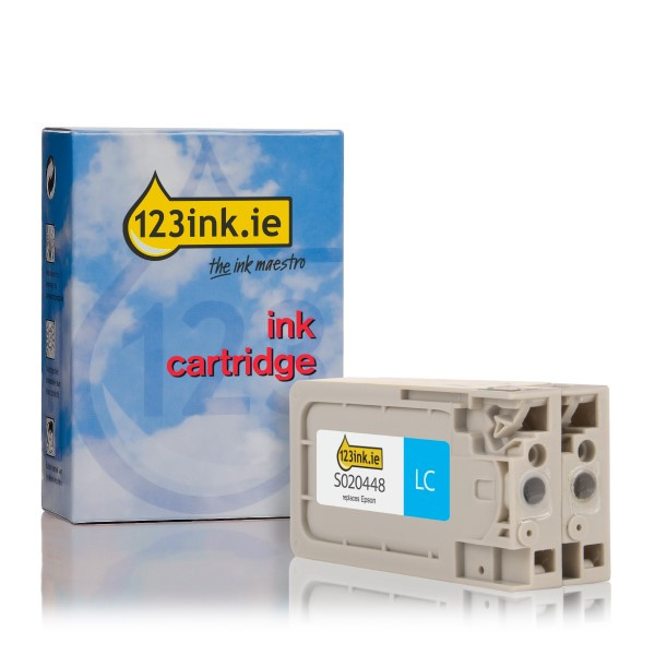 Epson S020448 light cyan ink cartridge  PJIC2(LC) (123ink version) C13S020448C 026381 - 1