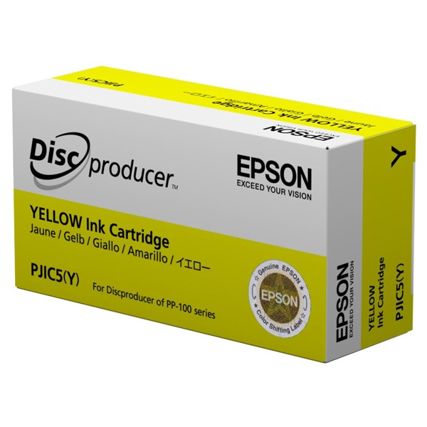 Epson S020451 yellow ink cartridge PJIC5(Y) (original Epson) C13S020451 026378 - 1