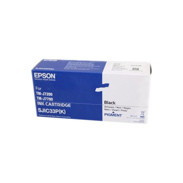 Epson S020655 (SJIC33P) black ink cartridge (original Epson) C33S020655 083406 - 1