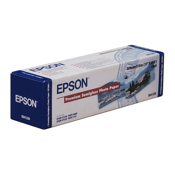 Epson S041338, 250gsm, 13'', 10m roll, Premium Semigloss Photo Paper C13S041338 151236 - 1