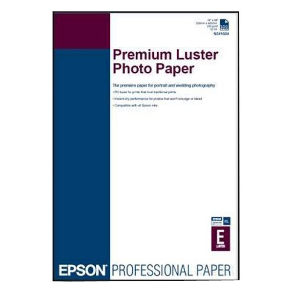 Epson S041784 Premium Luster Photo Paper 250g A4 (250 sheets) C13S041784 153022 - 1