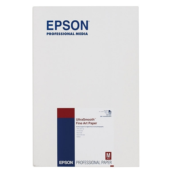 Epson S041896 Ultra Smooth Fine Art Paper 325 gsm A3 + (25 sheets) C13S041896 153052 - 1