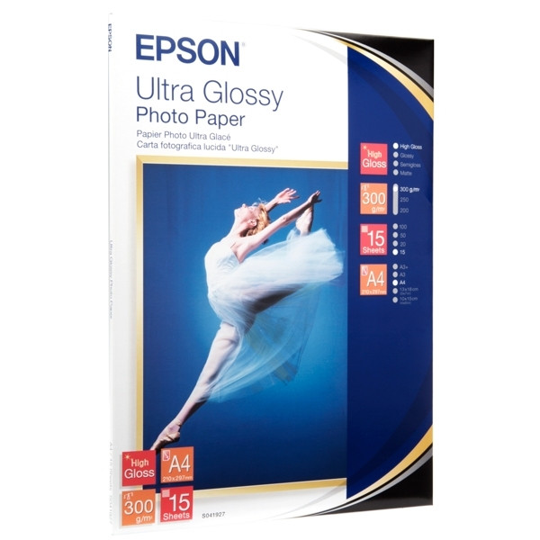 Epson S041927 Ultra Glossy Photo Paper A4 300g (15 sheets) C13S041927 064638 - 1