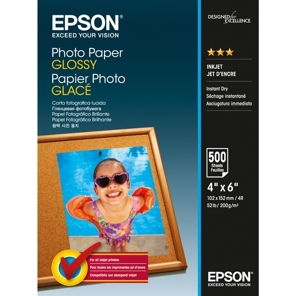 Epson S042549 glossy photo paper 200g 10x15 (500 sheets) C13S042549 153006 - 1