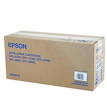 Epson S050010 black toner (original Epson) C13S050010 027750 - 1