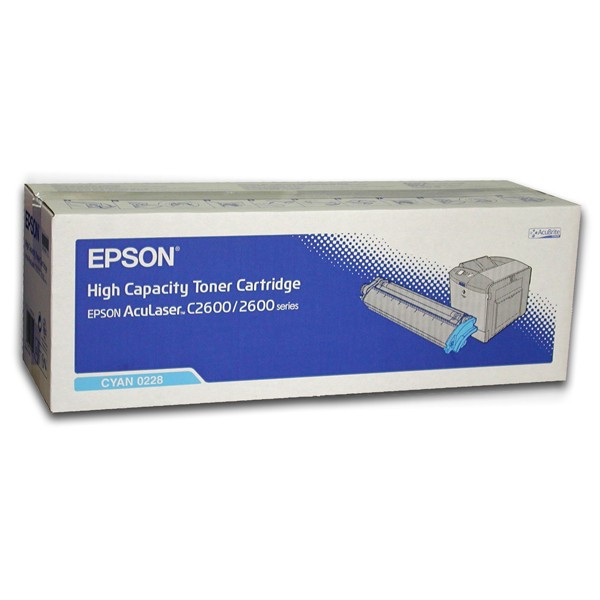 Epson S050228 high-capacity cyan toner (original Epson) 027900 - 1