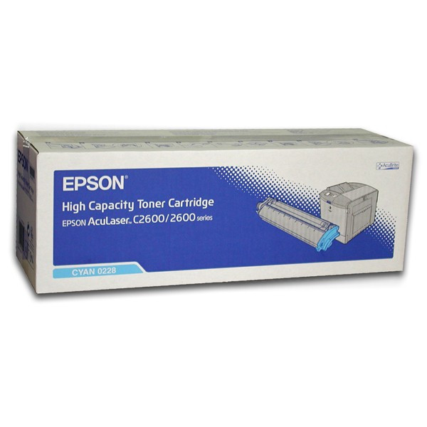 Epson S050228 high capacity cyan toner (original Epson) C13S050228 027900 - 1