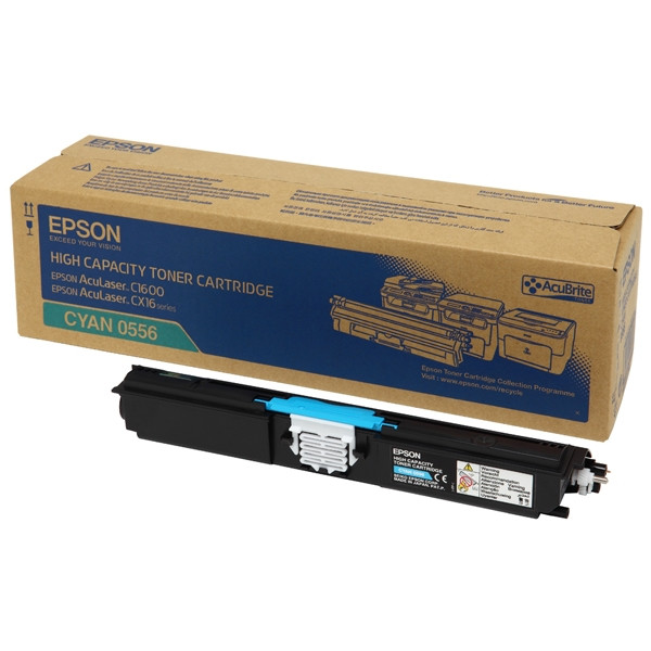 Epson S050556 high capacity cyan toner (original Epson) C13S050556 028198 - 1