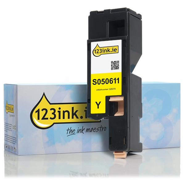 Epson S050611 high-capacity yellow toner (123ink version) 028279 - 1