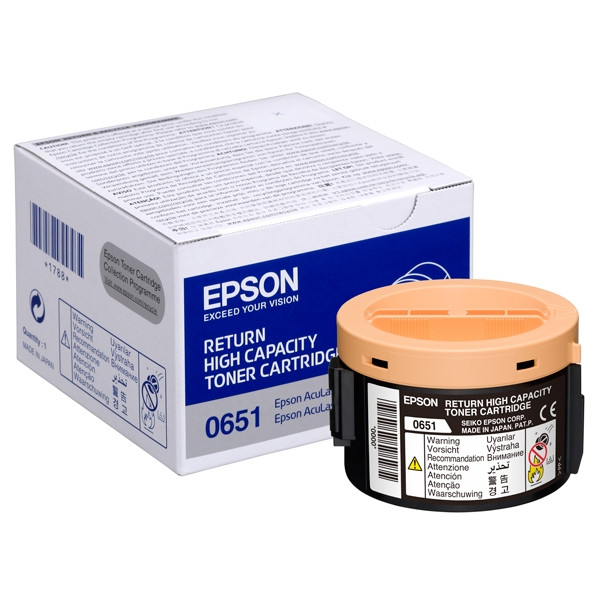 Epson S050651 high capacity black toner (original Epson) C13S050651 028262 - 1