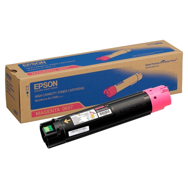 Epson S050657 high capacity magenta toner (original Epson) 052004 - 1