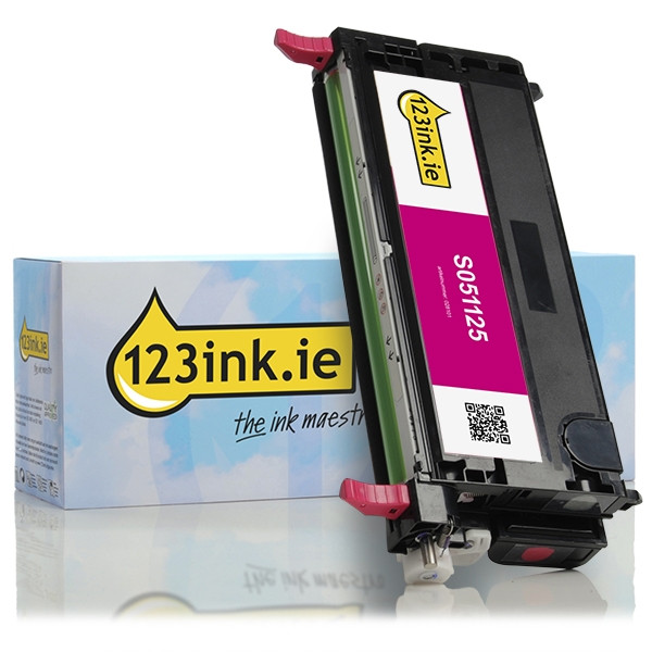 Epson S051125 high-capacity magenta toner (123ink version) 028101 - 1