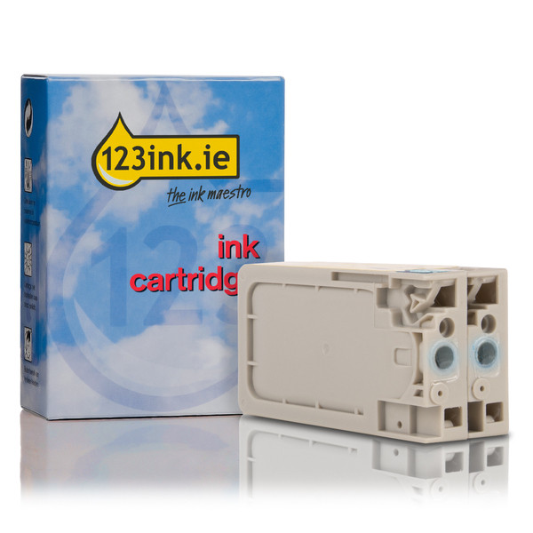 Epson SJIC22P(C) cyan ink cartridge (123ink version) C33S020602C 026639 - 1
