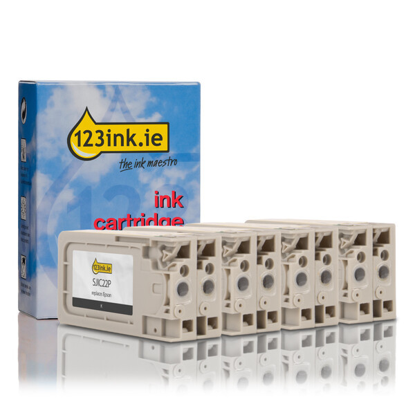 Epson SJIC22P BK/C/M/Y ink cartridge 4-pack (123ink version)  127084 - 1