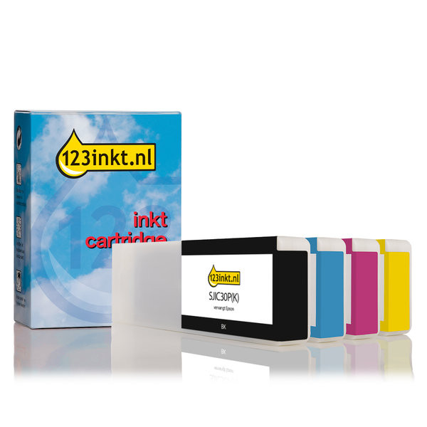 Epson SJIC30P BK/C/M/Y ink cartridge 4-pack (123ink version)  127099 - 1