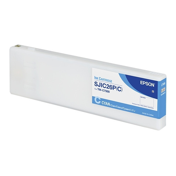 Epson SJIC30P (C) cyan ink cartridge (original Epson) C33S020640 026768 - 1