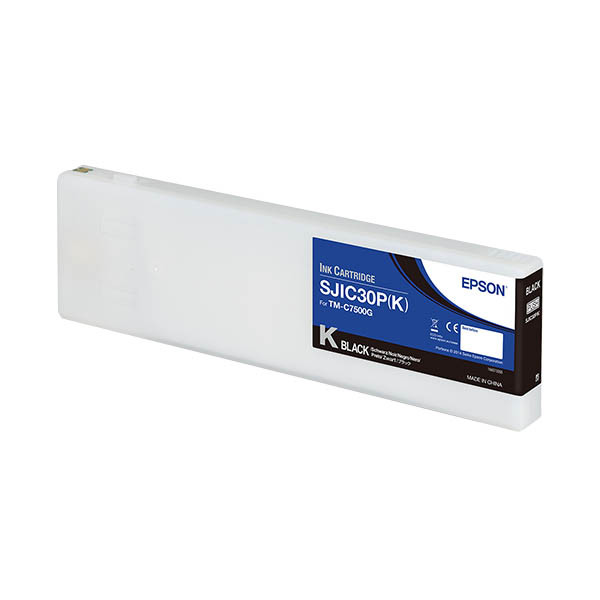 Epson SJIC30P (K) black ink cartridge (original Epson) 026766 - 1