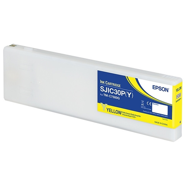 Epson SJIC30P (Y) yellow ink cartridge (original Epson) C33S020642 026772 - 1