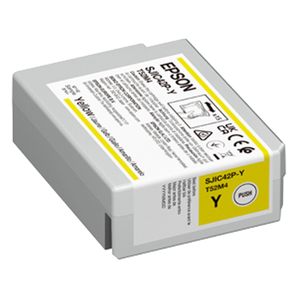 Epson SJIC42P-Y yellow ink cartridge (original Epson) 084334 - 1
