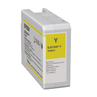Epson SJIC55P(Y) yellow ink cartridge (original Epson) C13T58C440 083804