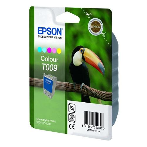Epson T009 colour ink cartridge (original Epson) C13T00940110 020490 - 1