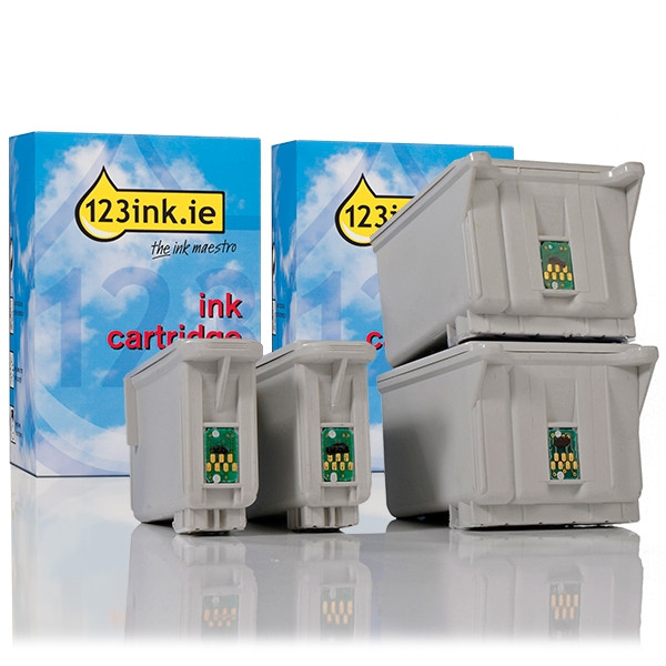 Epson T026 black + T027 colour 4-pack (123ink version) C13T02640110C C13T02740110C 110370 - 1