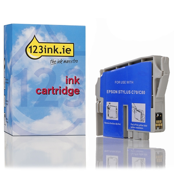 Epson T0322 cyan ink cartridge (123ink version) C13T03224010C 021131 - 1