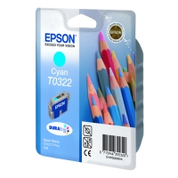Epson T0322 cyan ink cartridge (original Epson) C13T03224010 021130