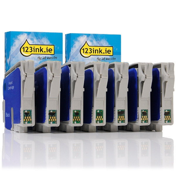 Epson T0331/2/3/4/5/6 series 7-pack (123ink version) C13T03314010C C13T03324010C C13T03334010C C13T03344010C C13T03354010C 110510 - 1