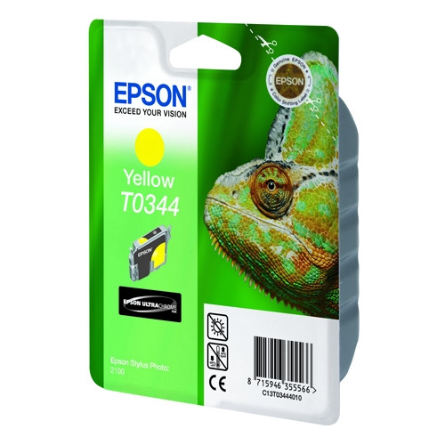 Epson T0344 yellow ink cartridge (original Epson) C13T03444010 022270 - 1