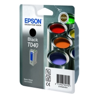 Epson T040 black ink cartridge (original Epson) C13T04014010 022110