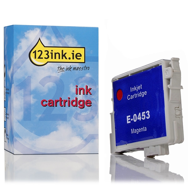 Epson T0453 magenta ink cartridge (123ink version) C13T04534010C 022491 - 1