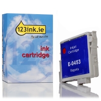 Epson T0453 magenta ink cartridge (123ink version) C13T04534010C 022491