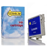 Epson T0454 yellow ink cartridge (123ink version) C13T04544010C 022511
