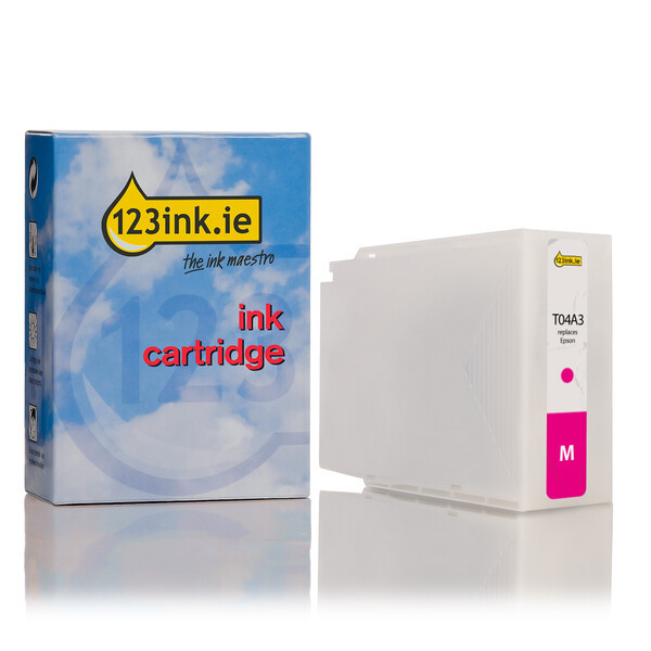 Epson T04A3 extra extra high-capacity magenta ink cartridge (123ink version) 023387 - 1
