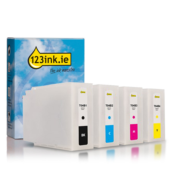 Epson T04B BK/C/M/Y ink cartridge (123ink version) 127087 - 1