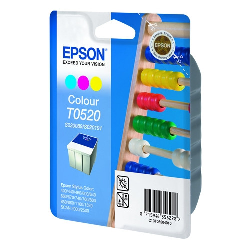 Epson T052 colour ink cartridge (original Epson) C13T05204010 020154 - 1
