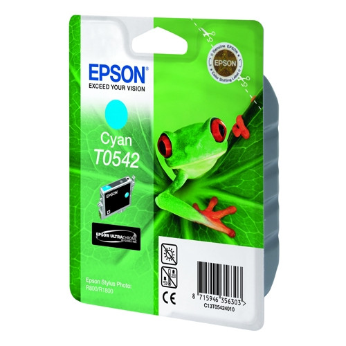 Epson T0542 cyan ink cartridge (original Epson) C13T05424010 022690 - 1