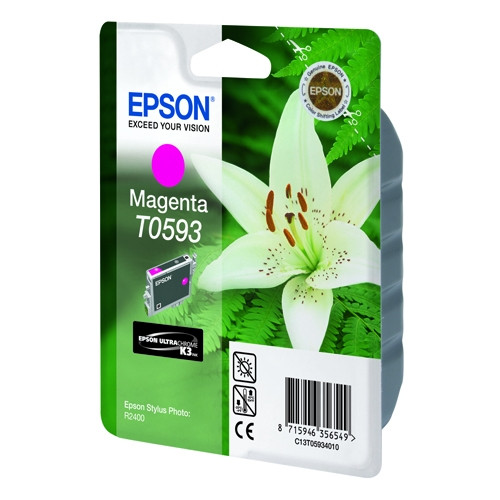 Epson T0593 magenta ink cartridge (original Epson) C13T05934010 022960 - 1